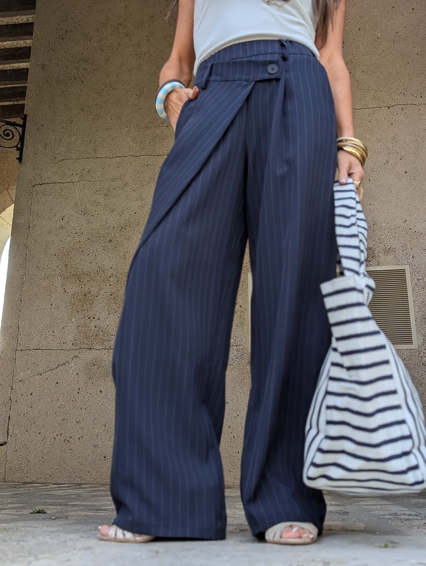 Pantalon Maxine Marine – Image 6