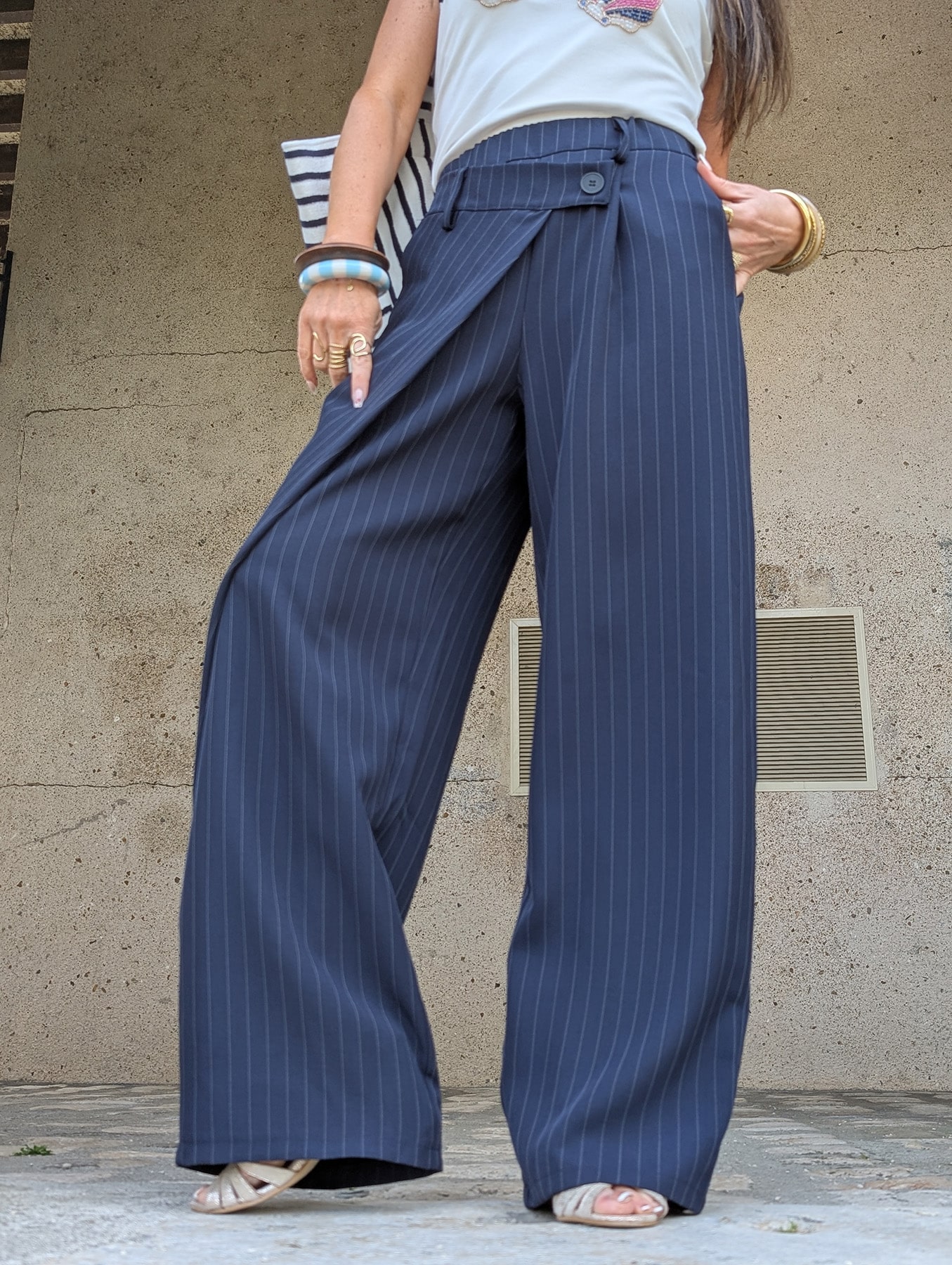 Pantalon Maxine Marine