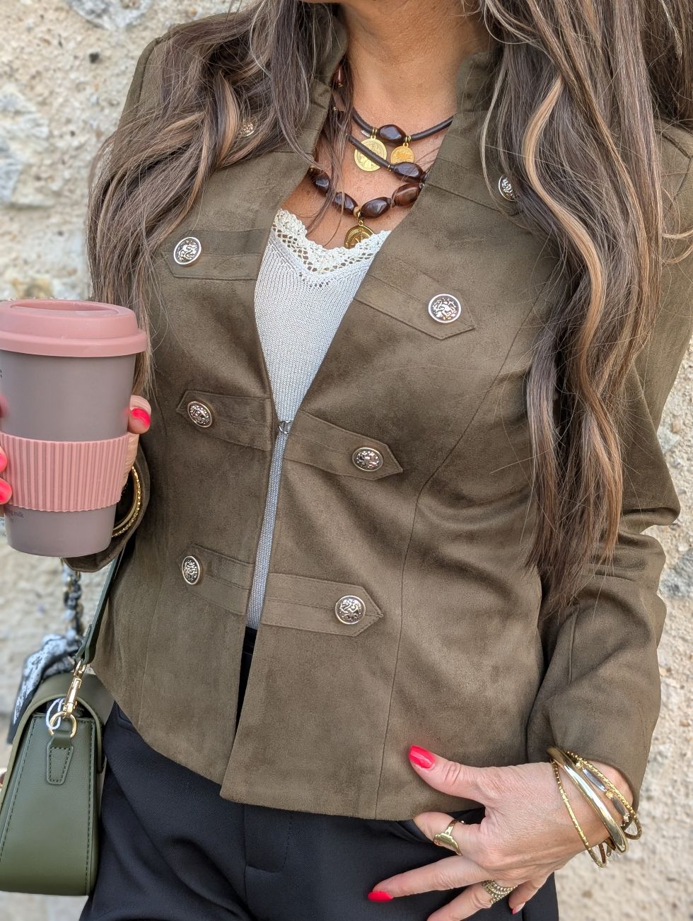 Veste Major Kaki – Image 2