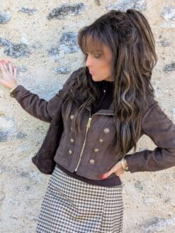 Veste Charline Choco