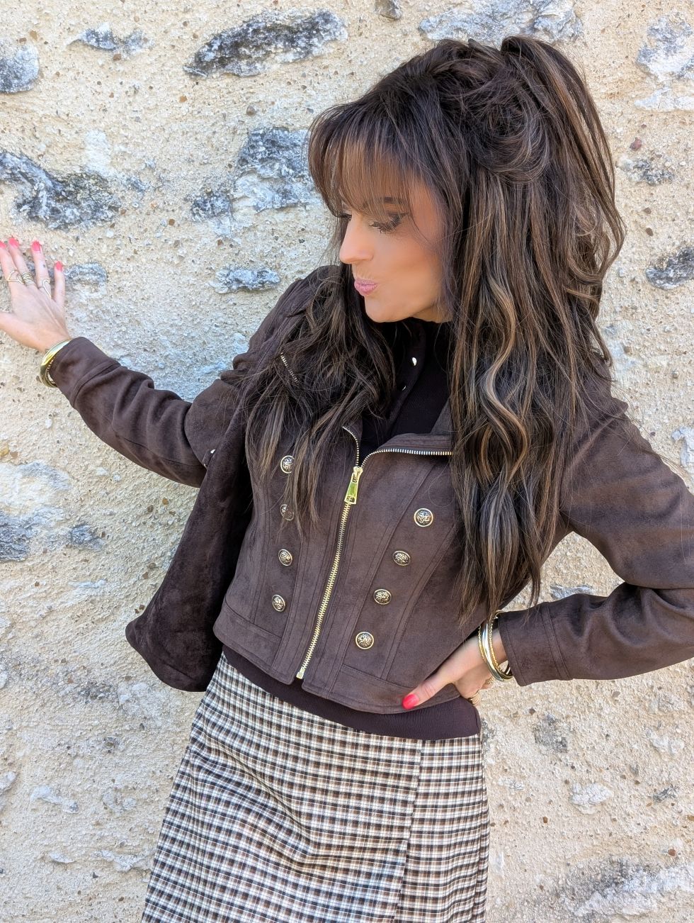 Veste Charline Choco