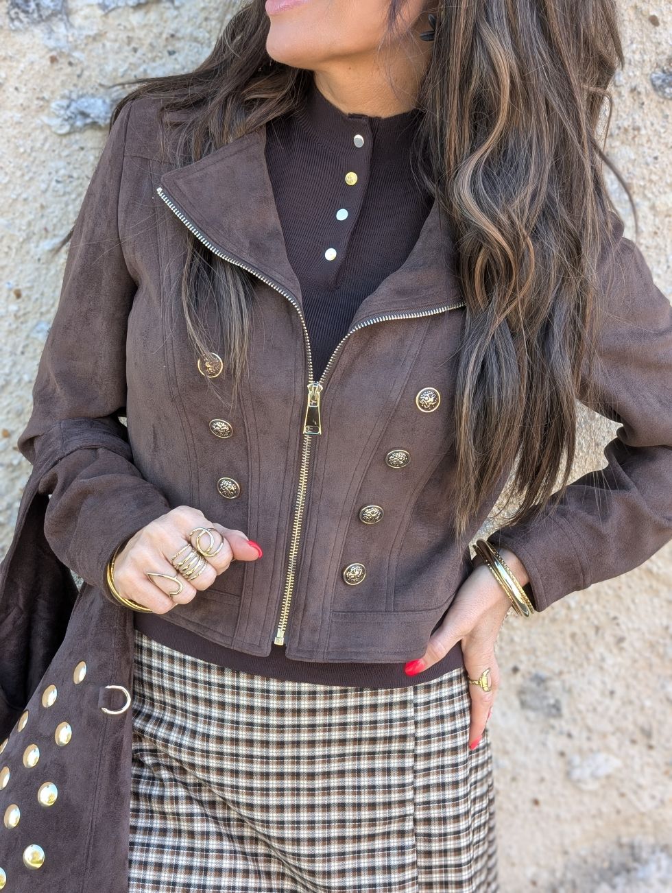 Veste Charline Choco – Image 5